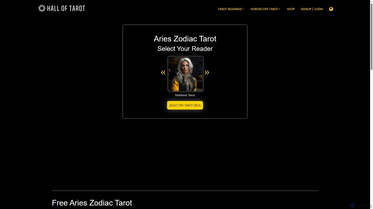 Aries Horoscope Tarot: Free Insightful Reading for HallofTarot