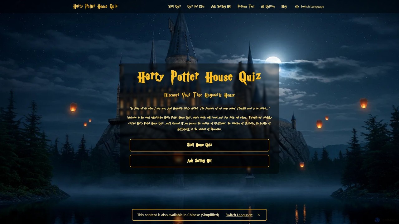 harrypotterhousequiz.pro