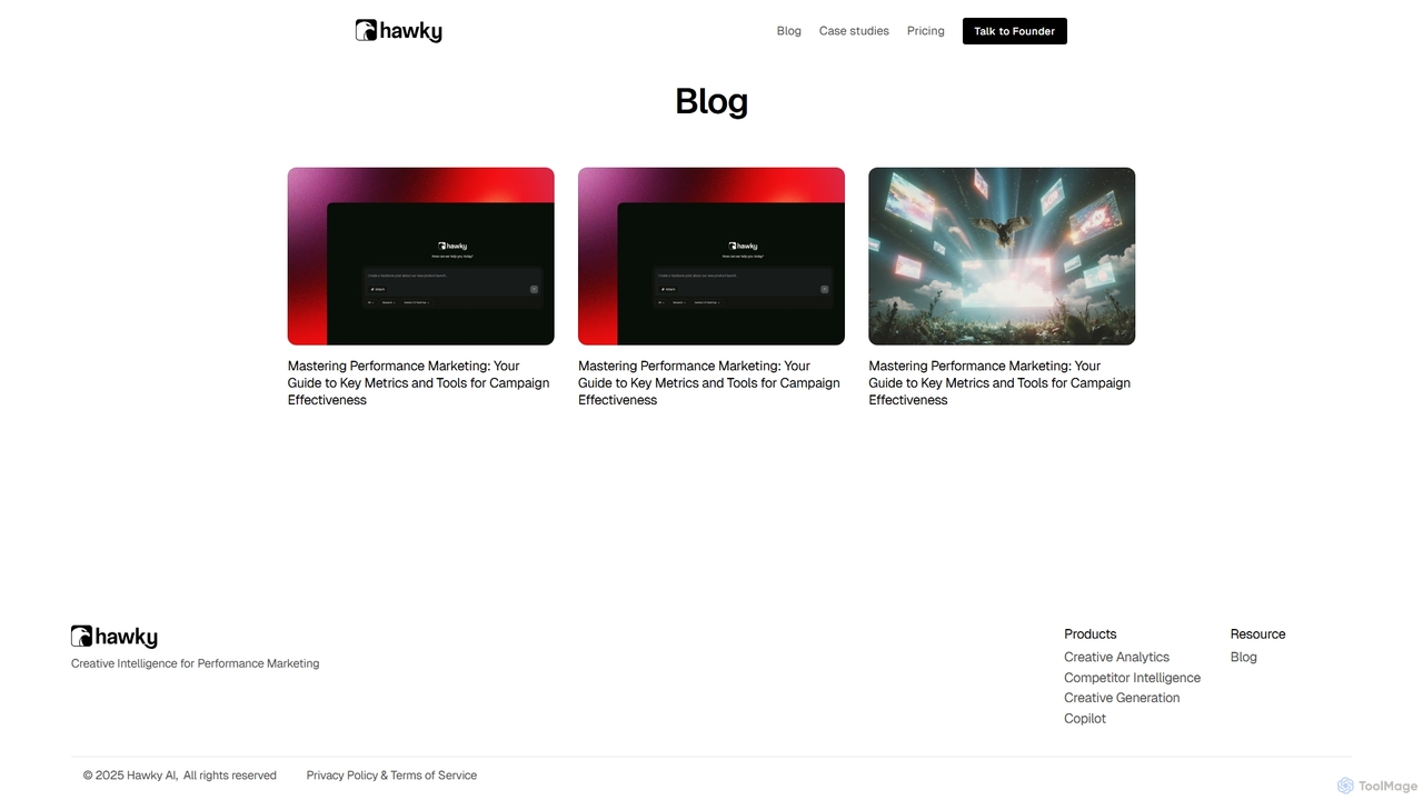 Blogs / for Hawky