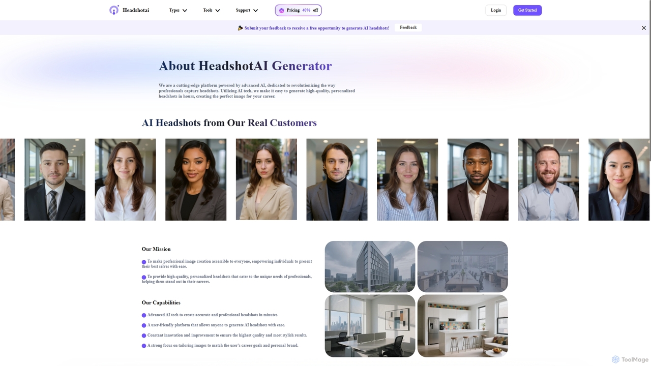 All the information you want to know about HeadshotAI for HeadshotAI