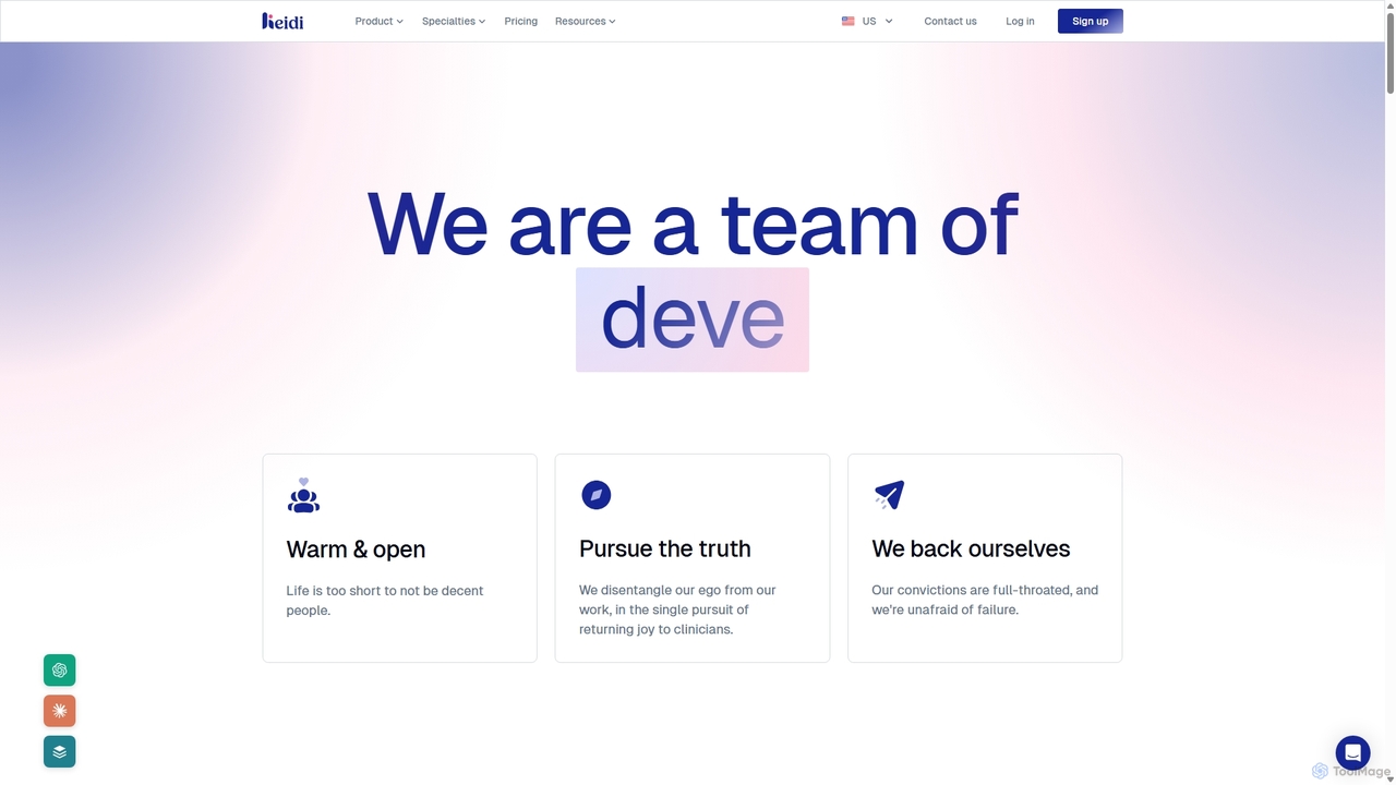 About Heidi Health - Company Story | Global for Heidi Health