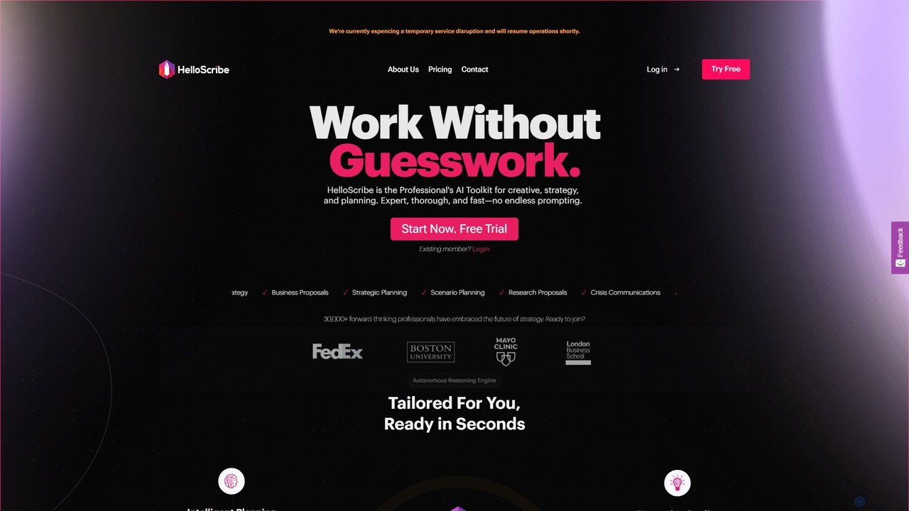 HelloScribe