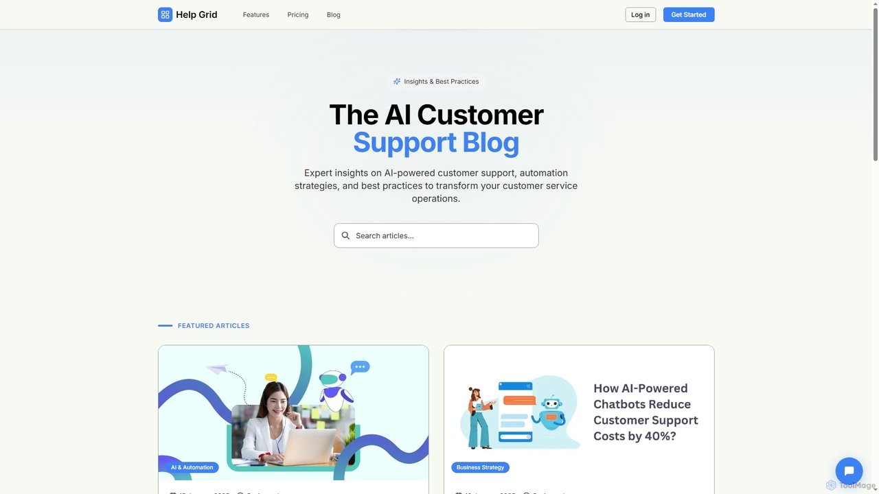 Blog | AI Customer Support Insights & Best Practices | Help Grid for Help Grid
