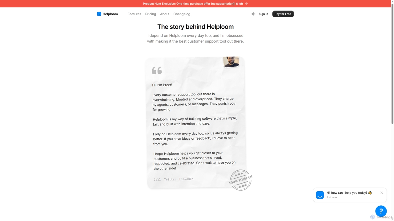 About | Helploom for Helploom