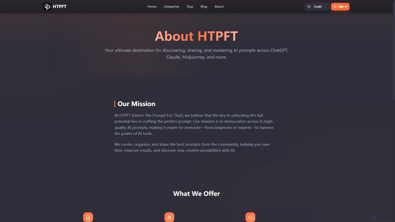 About Us | HTPFT for Heresthepromptforthat