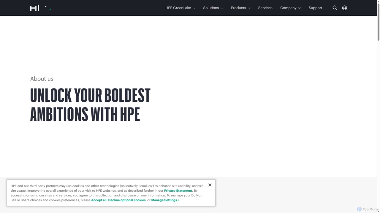 About Hewlett Packard Enterprise: Information and Strategic Vision | HPE for Hewlett Packard Enterprise (HPE)