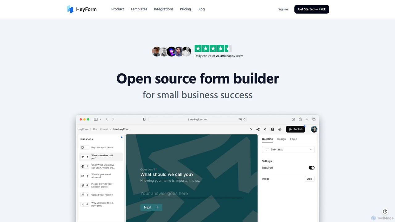 HeyForm