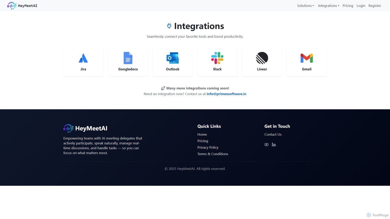 Conversational AI Meeting Assistant | AI Voice Agent & Automation for HeyMeetAI
