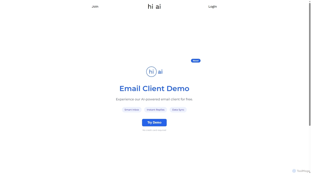 Free AI Email Generator Demo | hi ai for Hiaireply