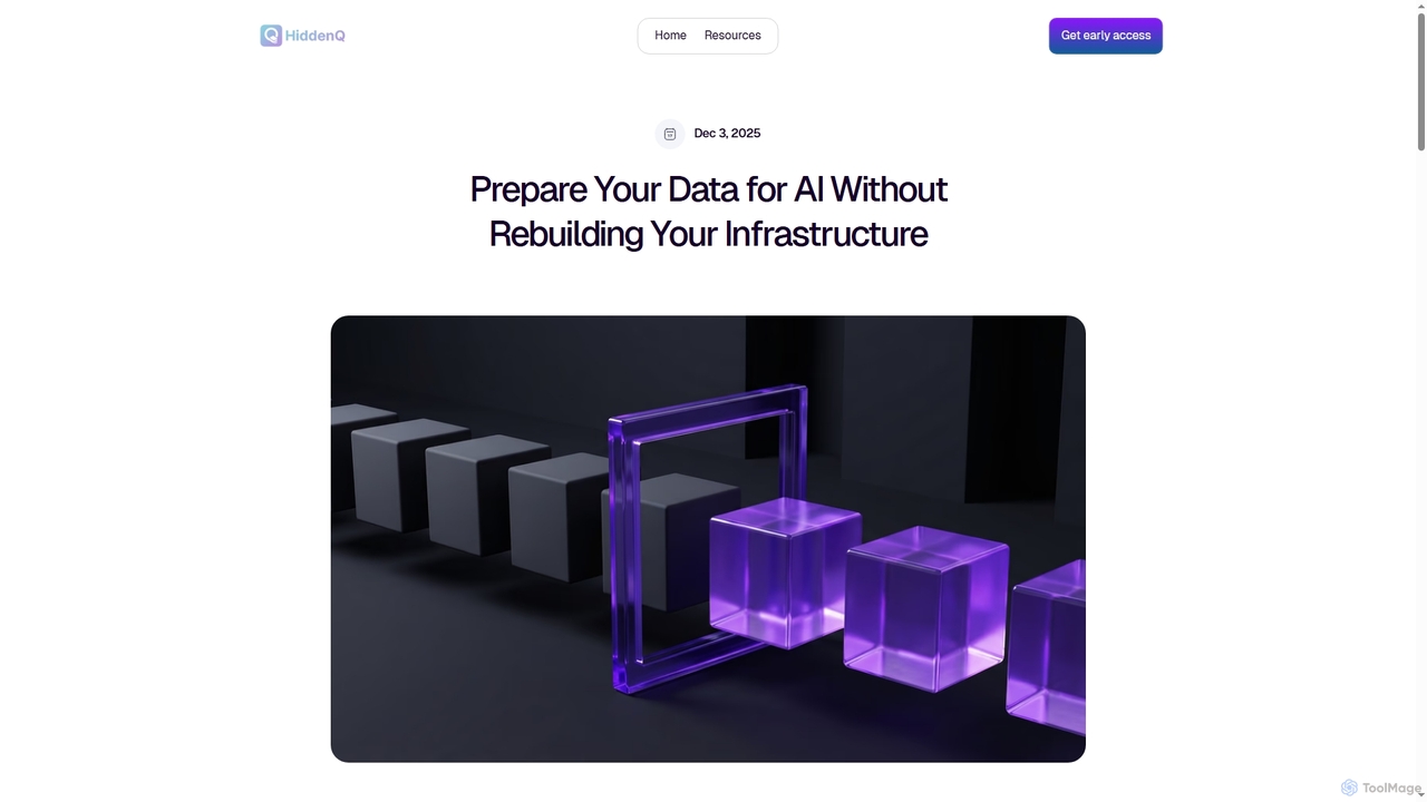 Prepare Your Data for AI Without Rebuilding Your Infrastructure – HiddenQ Blog for Hiddenq