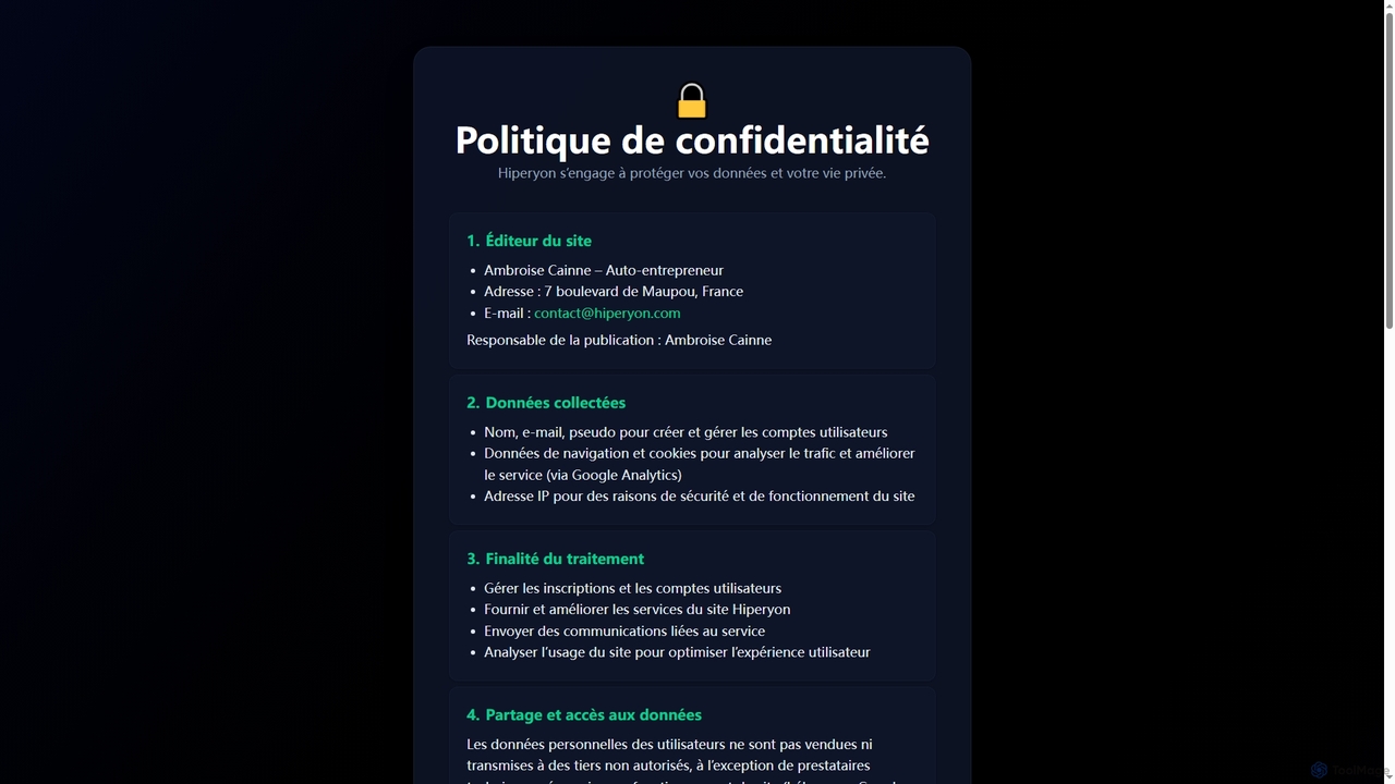 Hiperyon - Multipliez votre productivité avec plusieurs IA en même temps for Hiperyon