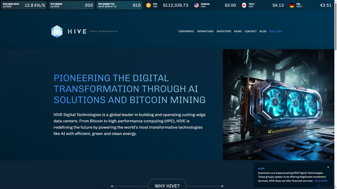 HIVE Digital Technologies