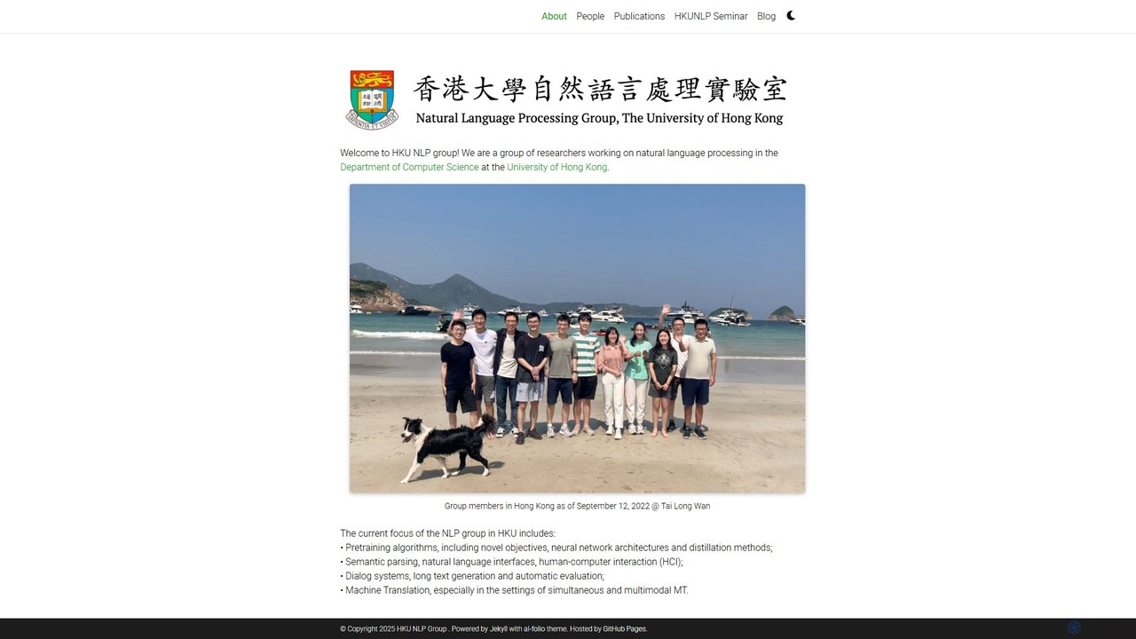 HKU NLP Group