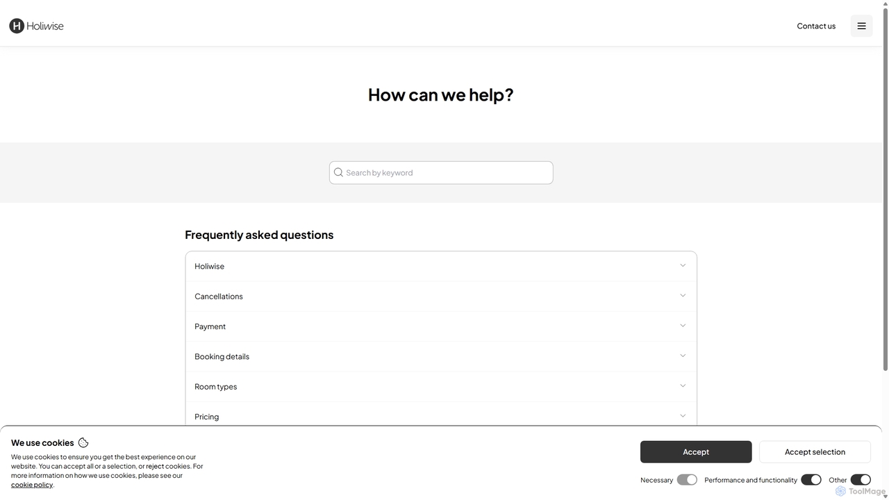 Holiwise: Personalised Travel Destinations, Itineraries & Hotels for Holiwise