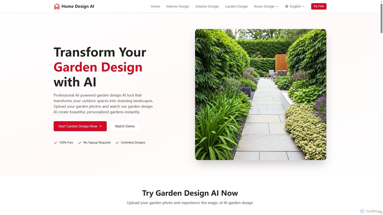 Online AI Garden Design Made Simple | Home Design AI for Home Design