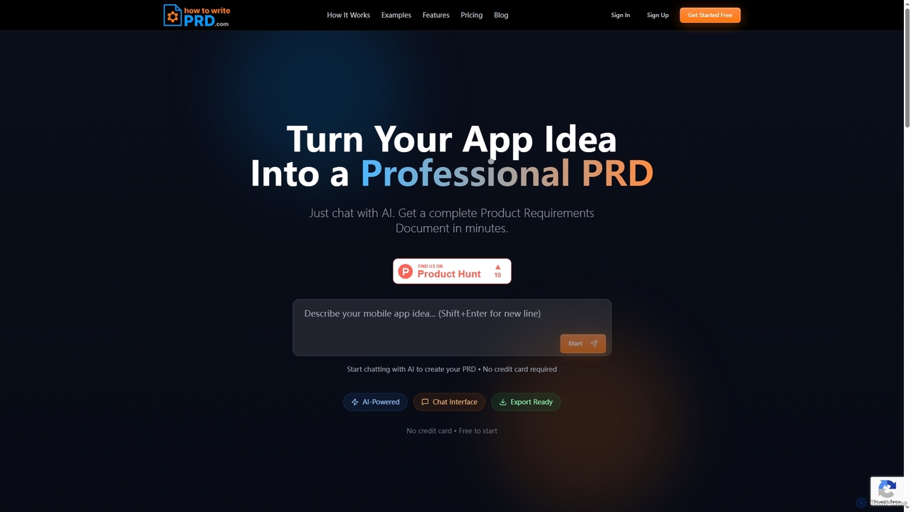 HowToWritePRD