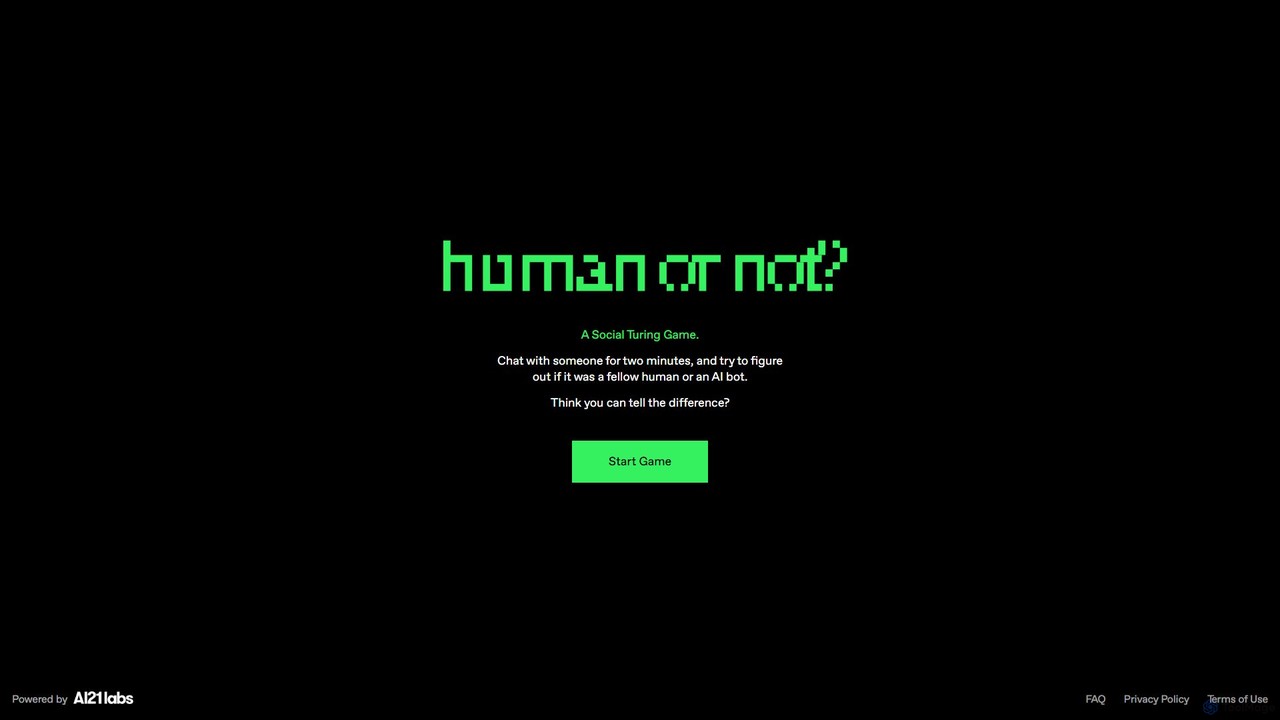 Human or Not?