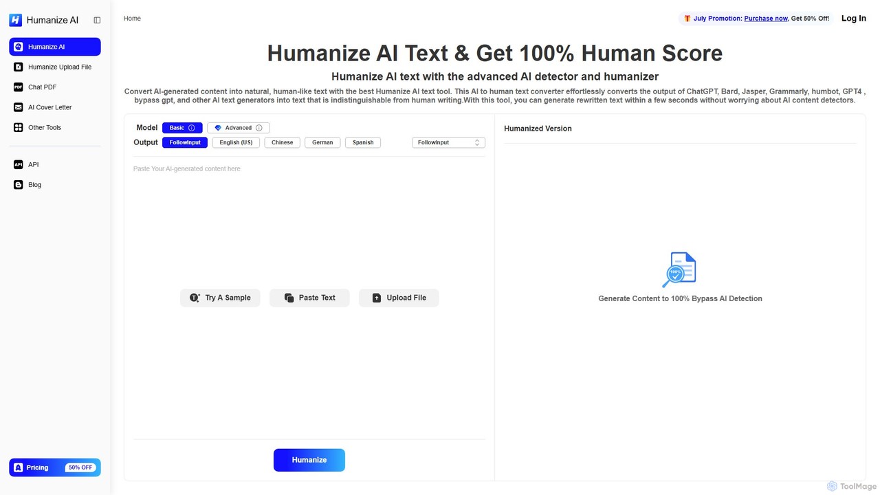Humanize AI