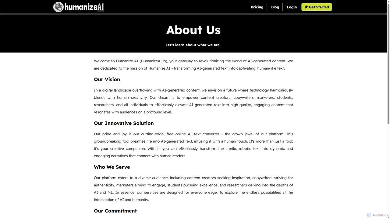 About Humanize AI (humanizeAI.io) for Humanizeai