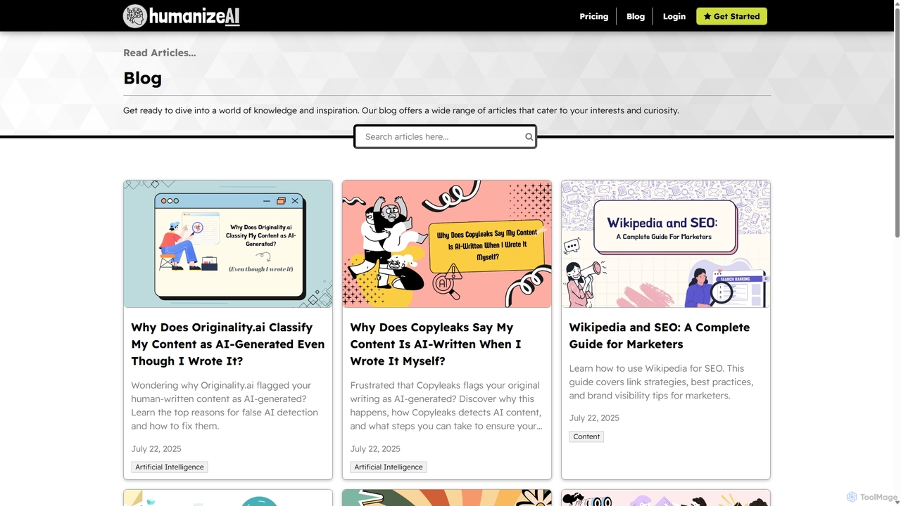 Blog | humanizeai.io for Humanizeai