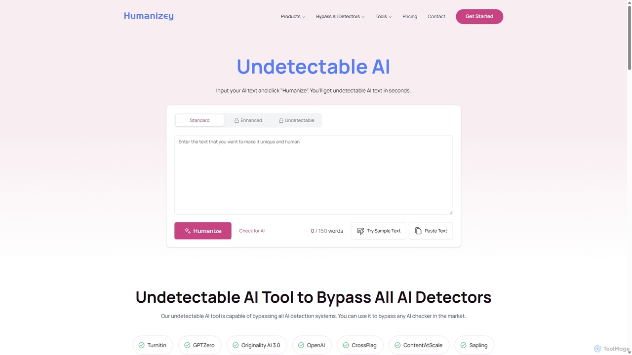 Undetectable AI Free - Get 100% Human Content | Humanizey for Humanizey