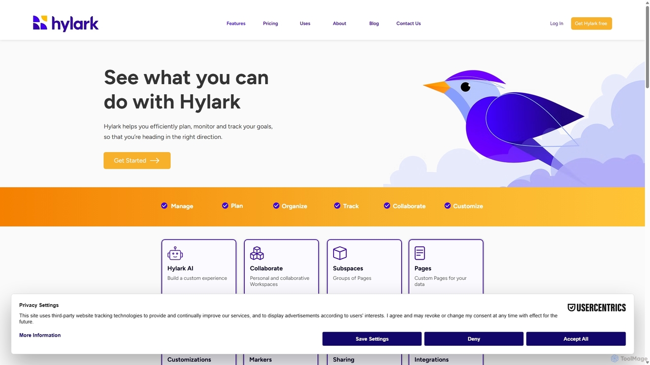 Features | Hylark for Hylark