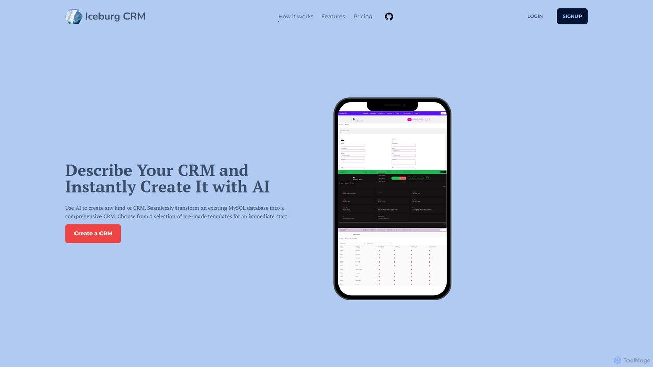 preview for IceburgCRM