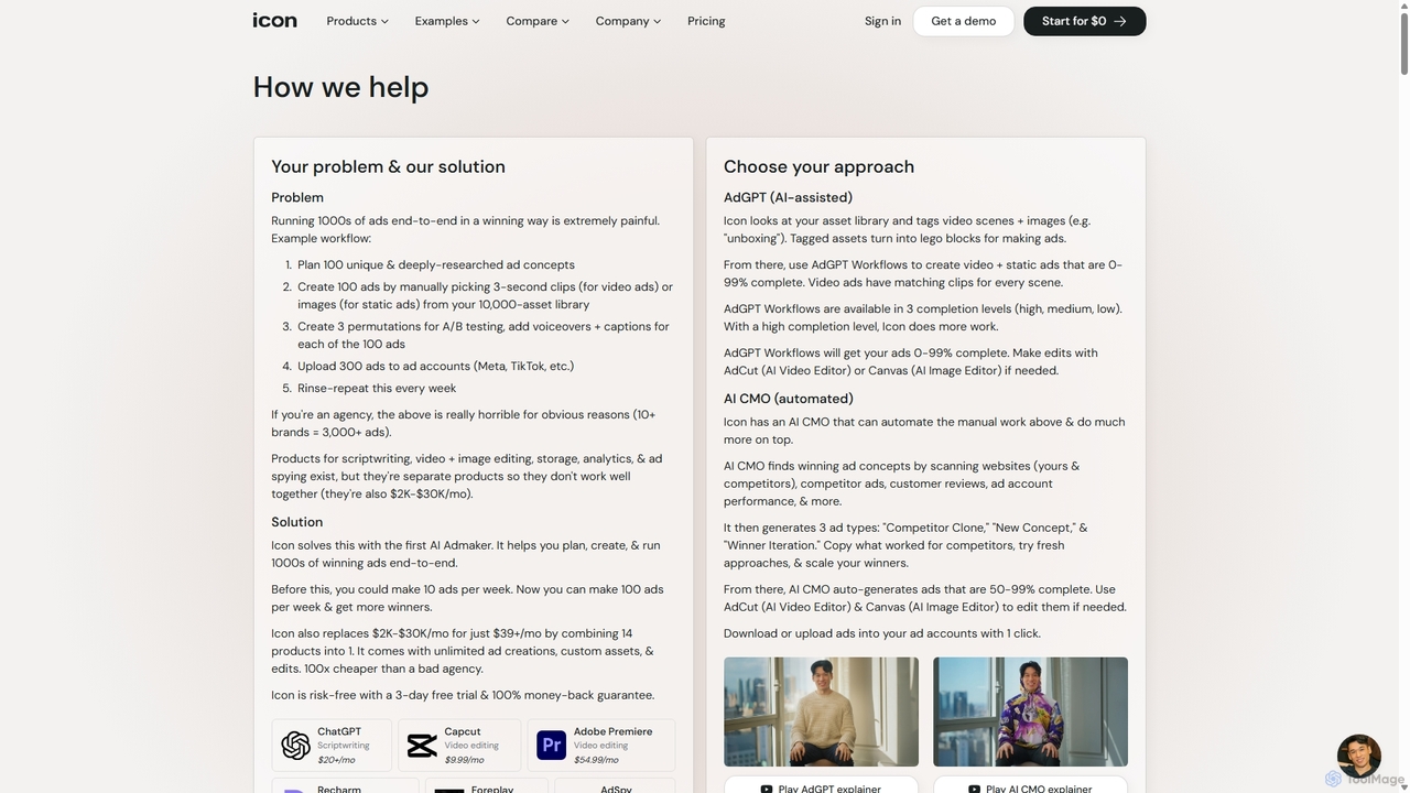 How we help | Icon for Icon