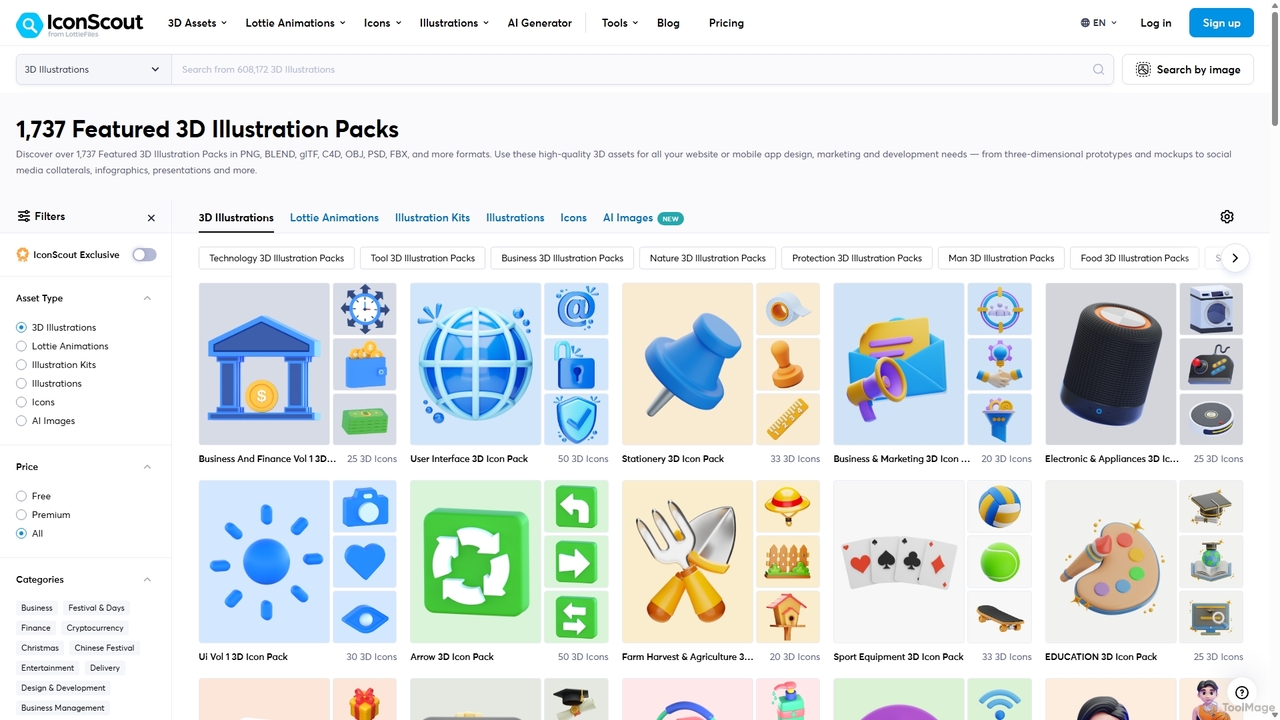 1,737 Featured 3D Illustration Packs - Download in PNG, BLEND, FBX, glTF | IconScout for IconScout