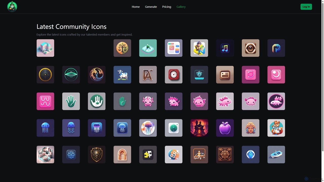 AI Icon Generator Gallery | Inspiring Examples | IconWizardAI.com for IconWizardAI