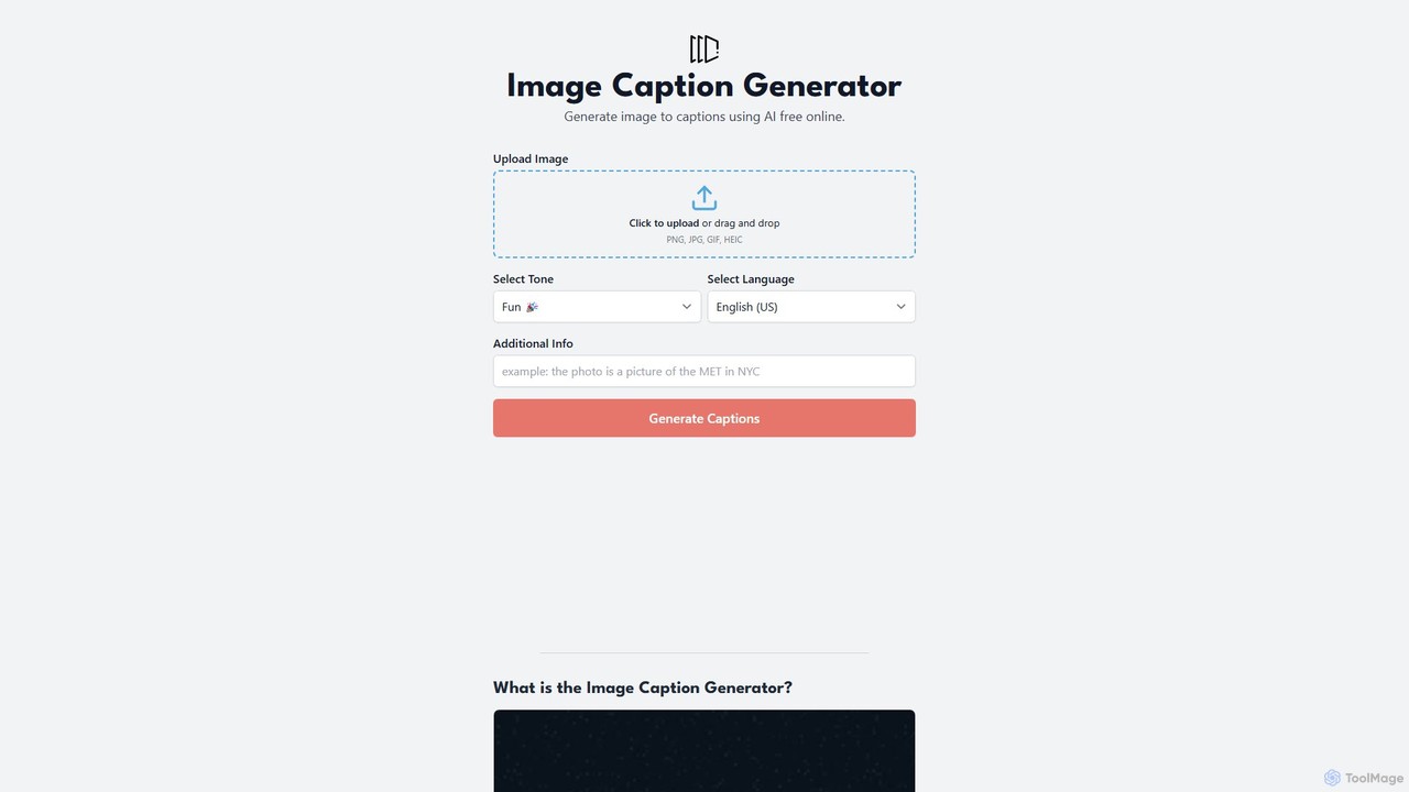Image Caption Generator