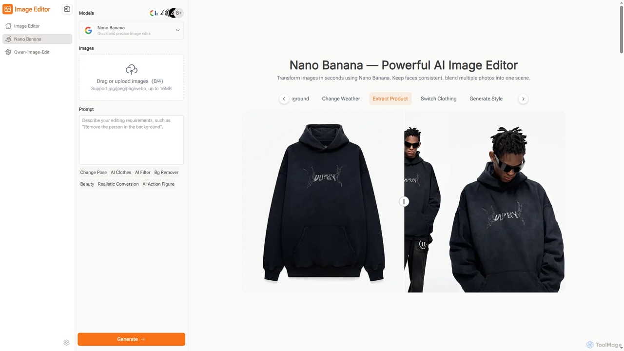 Nano Banana - Advanced AI Model for Powerful Image Editing for Image Editor