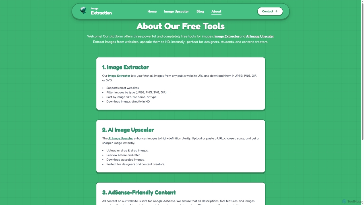 Image Extraction — Free AI Image Tools for Image Extraction
