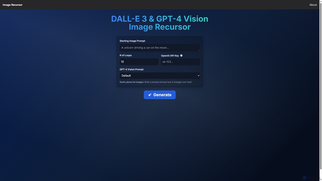 Image Recursor