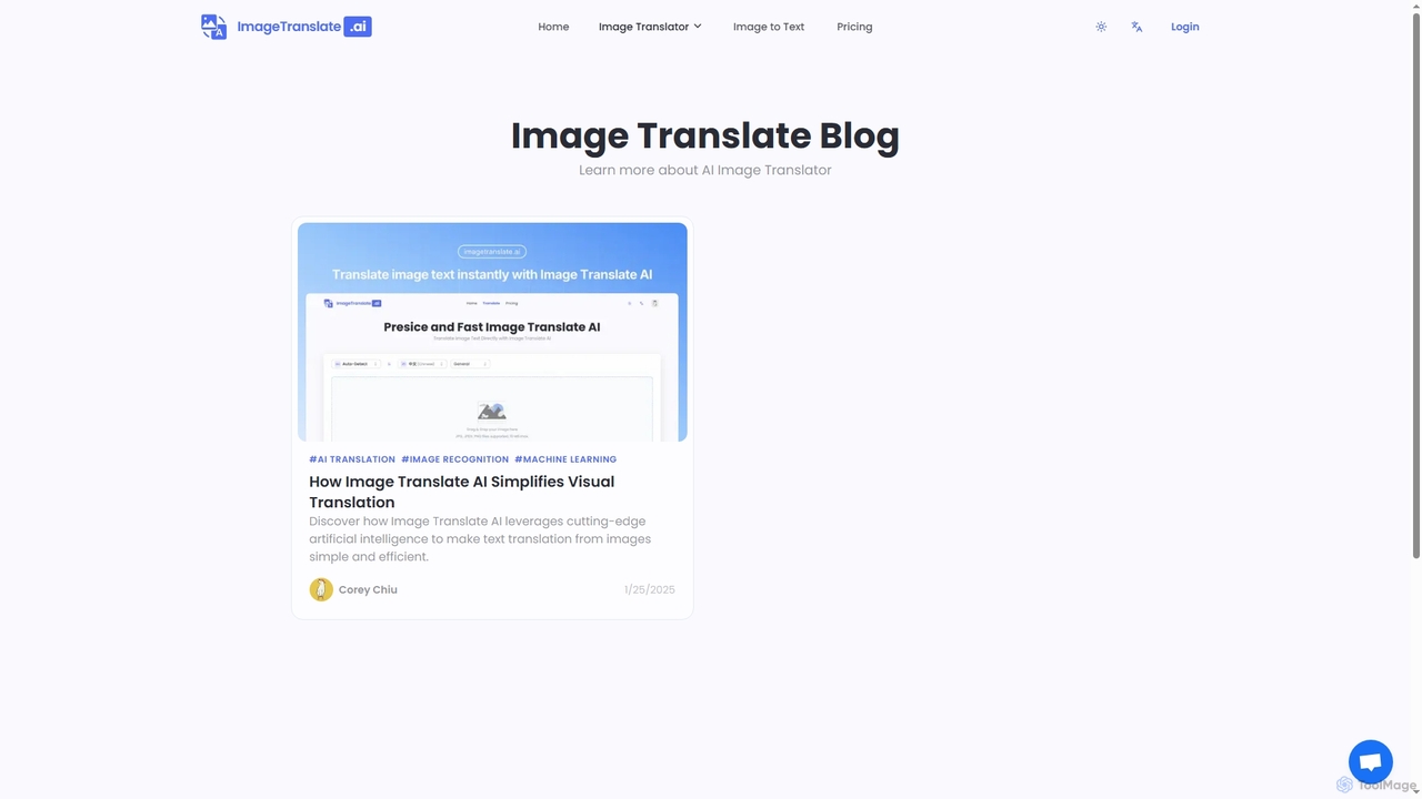 Image Translate Blog - ImageTranslate.AI for Imagetranslate