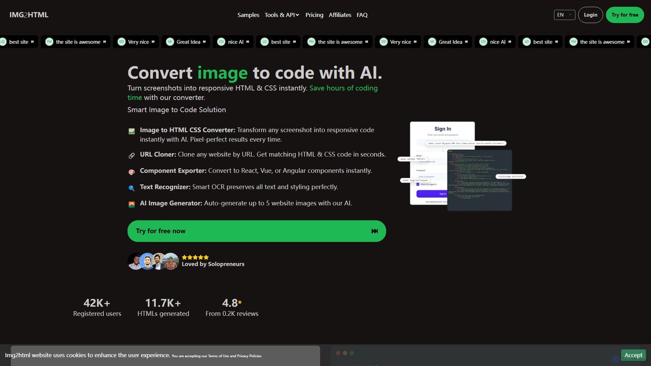 img2html