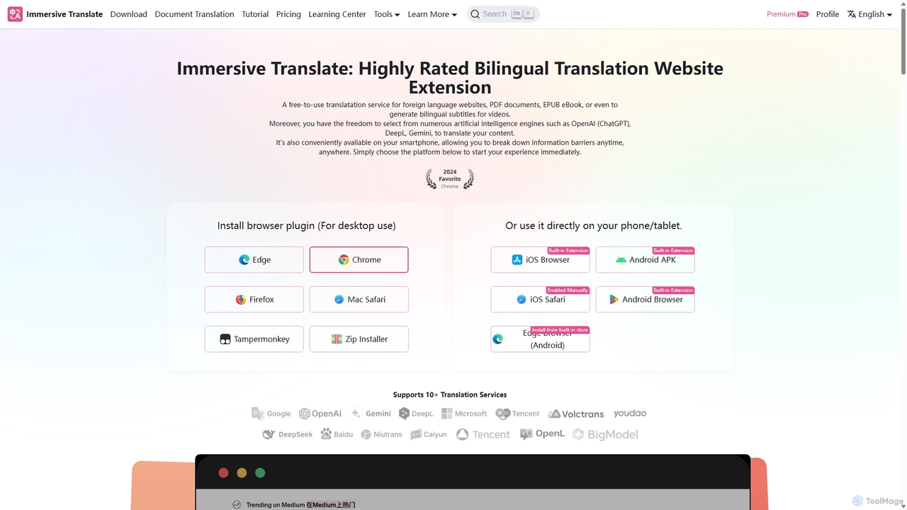 Immersive Translate