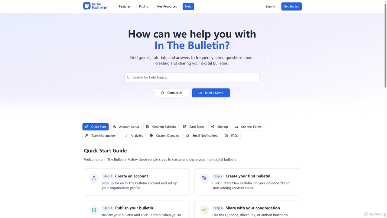 In The Bulletin - Digital Church Bulletins That Drive Engagement for In The Bulletin