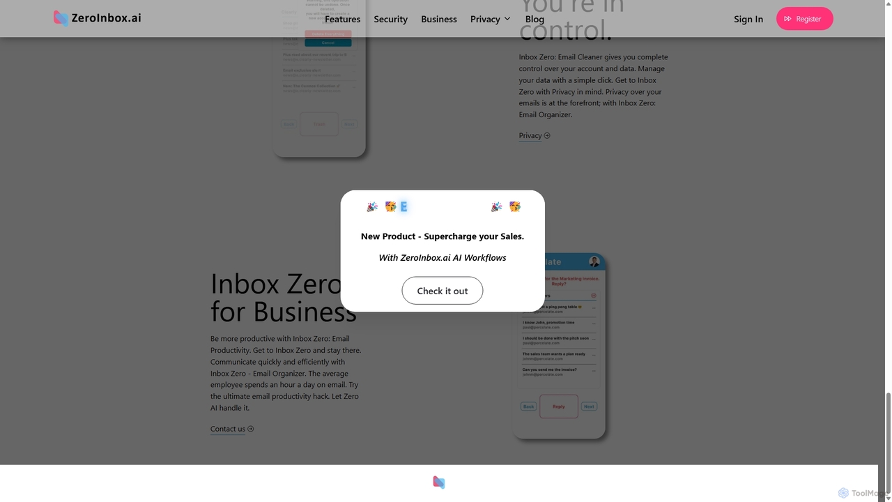 Inbox Zero AI Email Organizer: Clear your Inbox, Keep your emails clean and organized with Inbox Zero. for Inbox Zero
