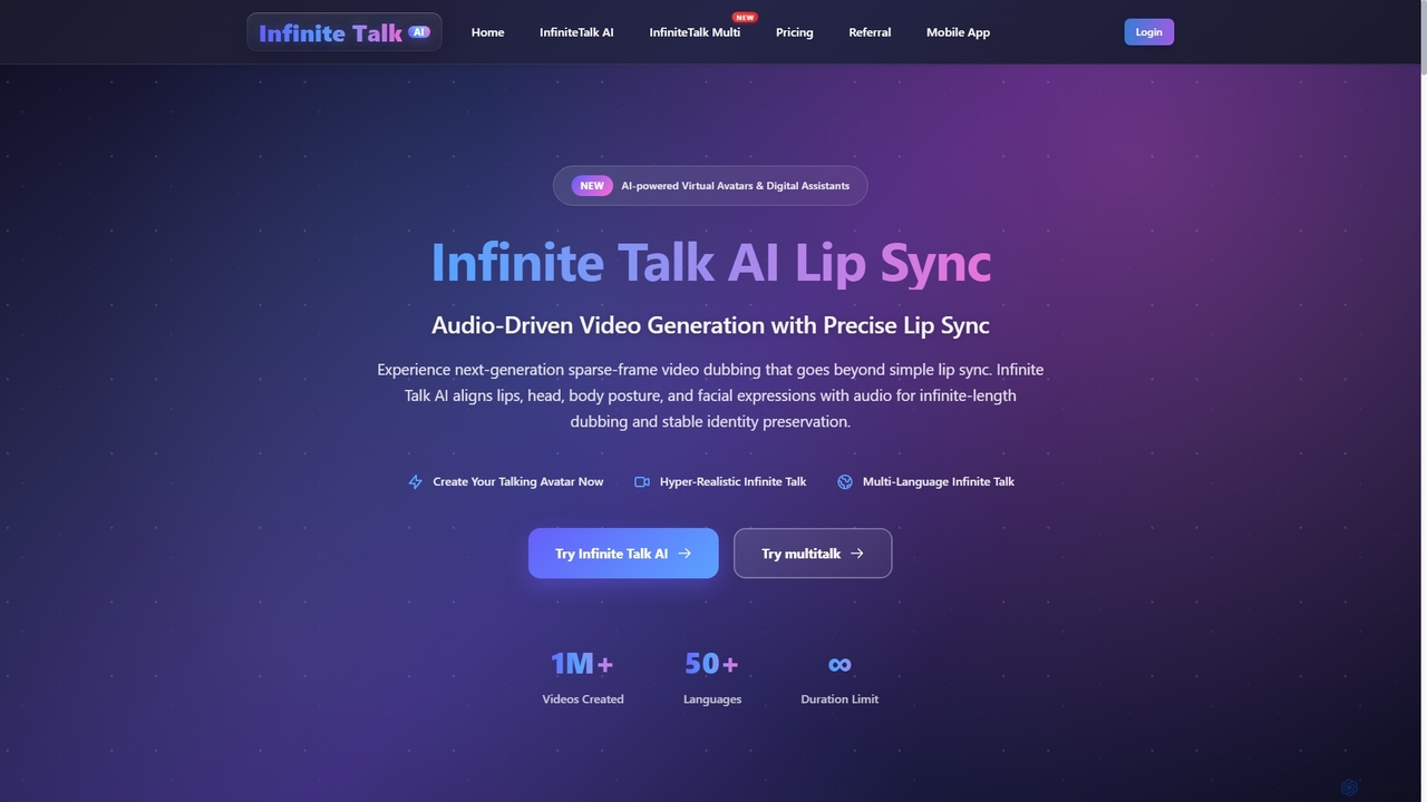 Infinite Talk AI