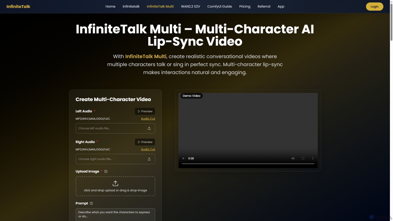 InfiniteTalk Multi – Multi-Character AI Lip-Sync for InfiniteTalk