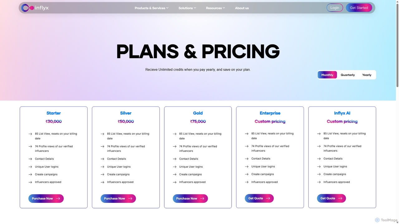 AI Influencer Marketing Platform | Unlock Advanced Features | Inflyx for Inflyx