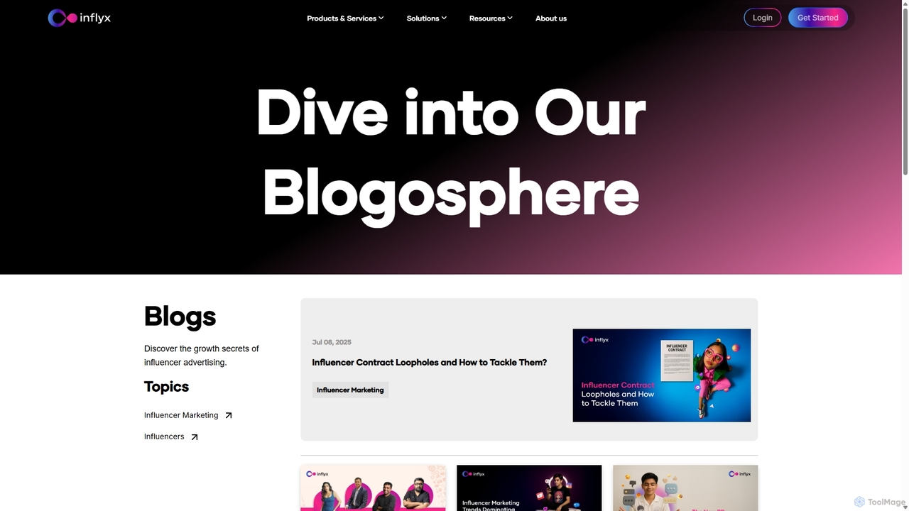 Blogs -Discover the growth secrets of influencer advertising. for Inflyx