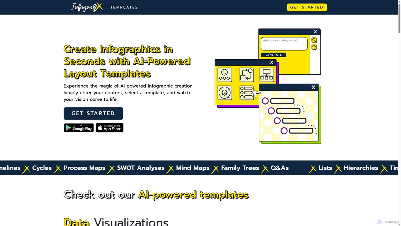 Free Infographics Generator with AI | Infografix for Infografix