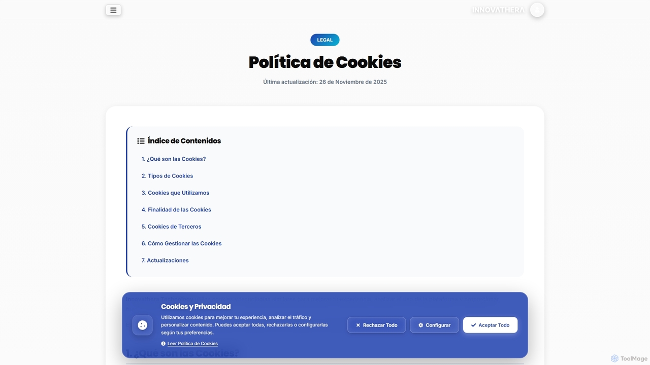 Innovathera - Automatización SaaS para Negocios for Innovatheratech