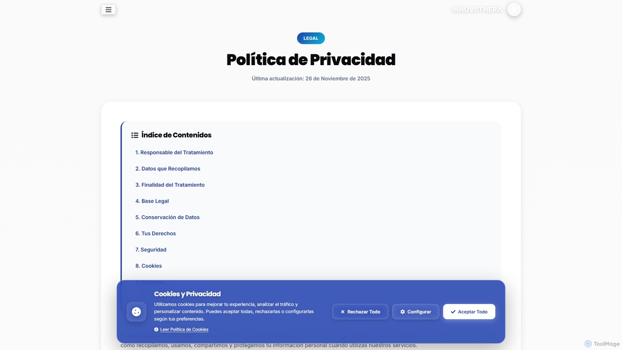 Innovathera - Automatización SaaS para Negocios for Innovatheratech