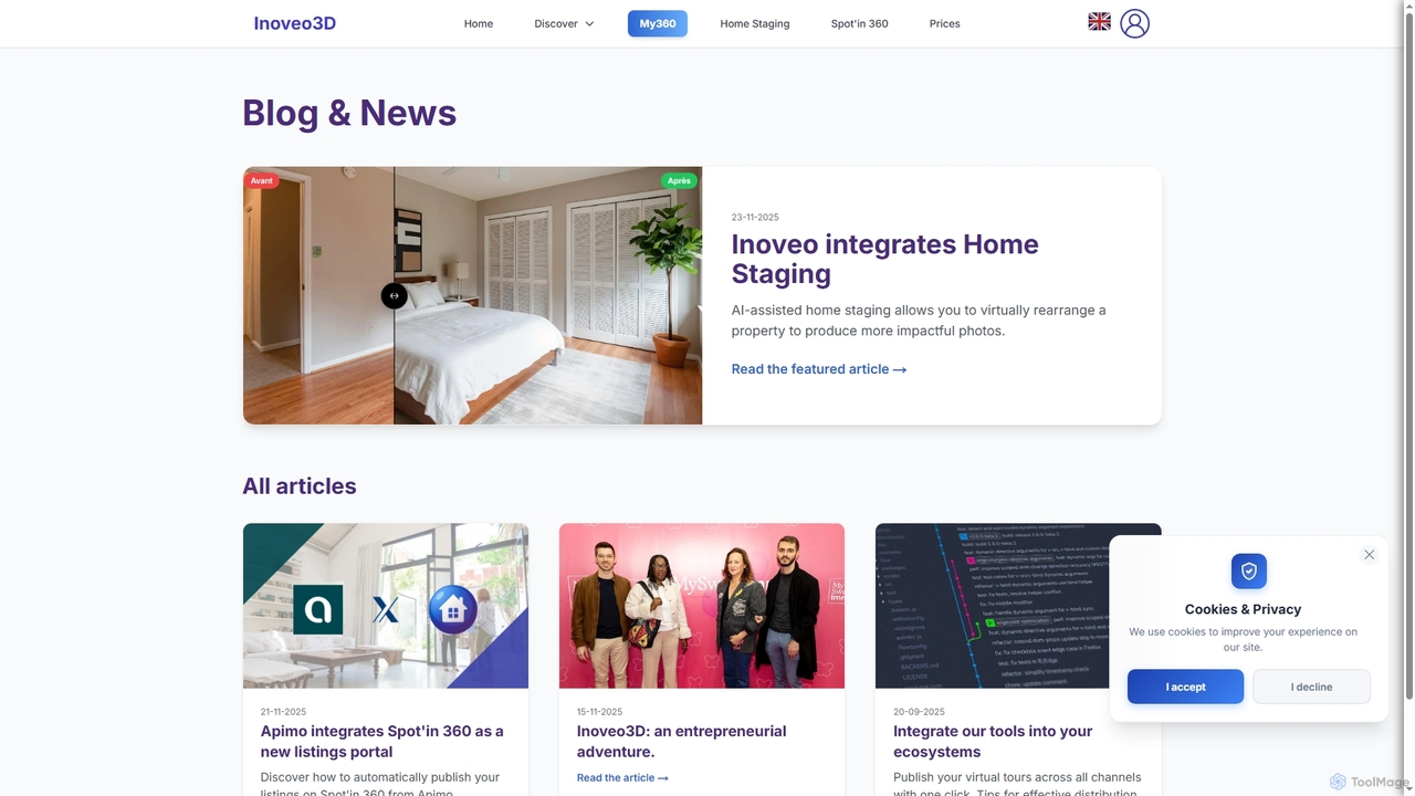 Inoveo3D - Blog & Actualités - Inoveo3D for Inoveo3D