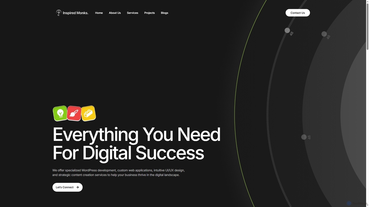 Web Development Services | WordPress, Custom Apps & UI/UX Design for Inspired Monks
