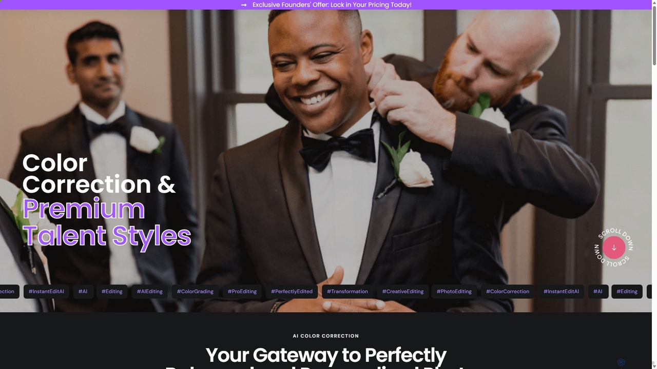 InstantEditAI: Instant AI Color Correction For Photos | InstantEditAI for InstantEditAI