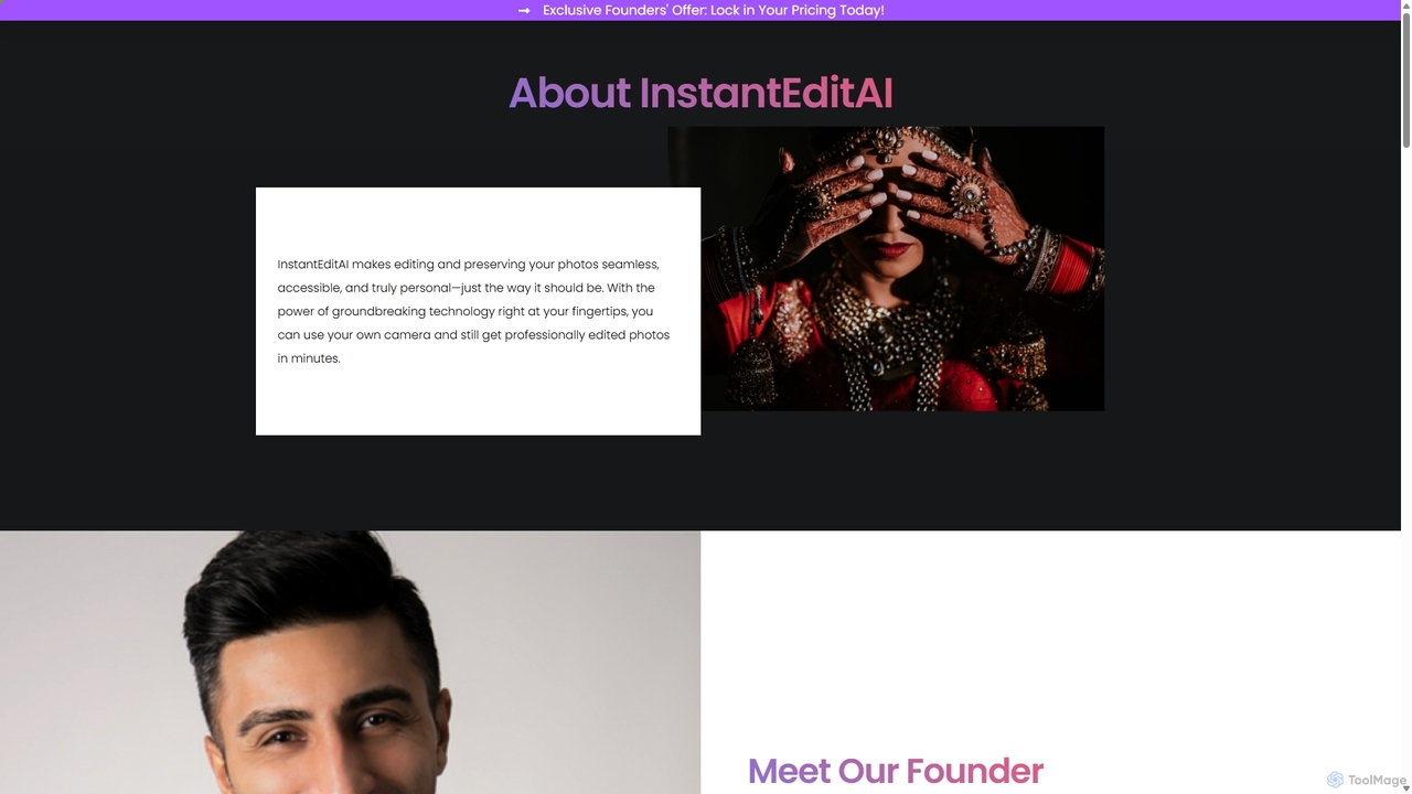 About InstantEditAI: AI Photo Editing Innovators | InstantEditAI for InstantEditAI